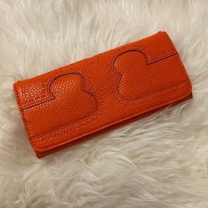 New Tory Burch Amalie Envelop Continental Wallet